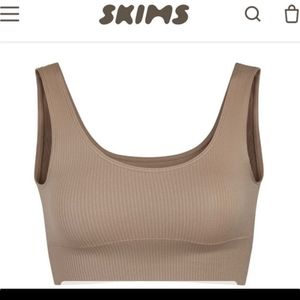 SKIMS Bra and brief set desert color size 2x/3x